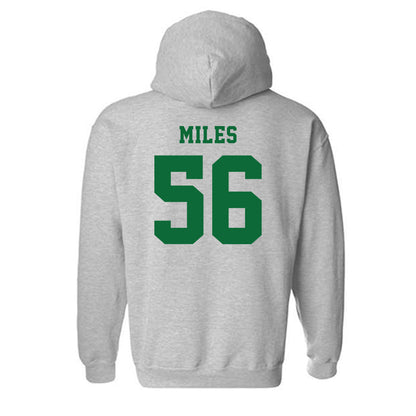 EMich - NCAA Football : Sterling Miles - Classic Shersey Hooded Sweatshirt-1