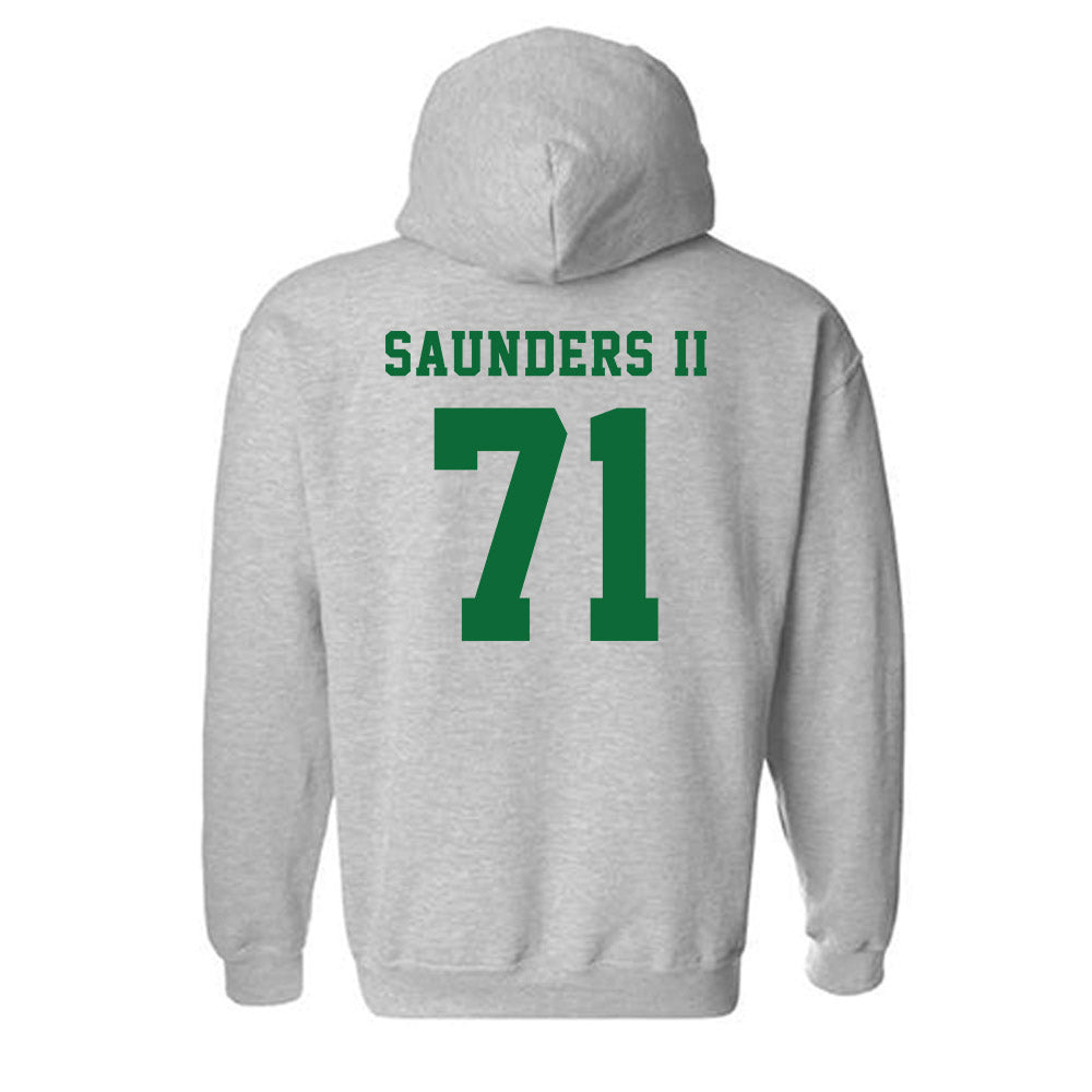 EMich - NCAA Football : Terrance Saunders II - Classic Shersey Hooded Sweatshirt-1