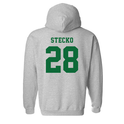 EMich - NCAA Baseball : Ty Stecko - Classic Shersey Hooded Sweatshirt-1