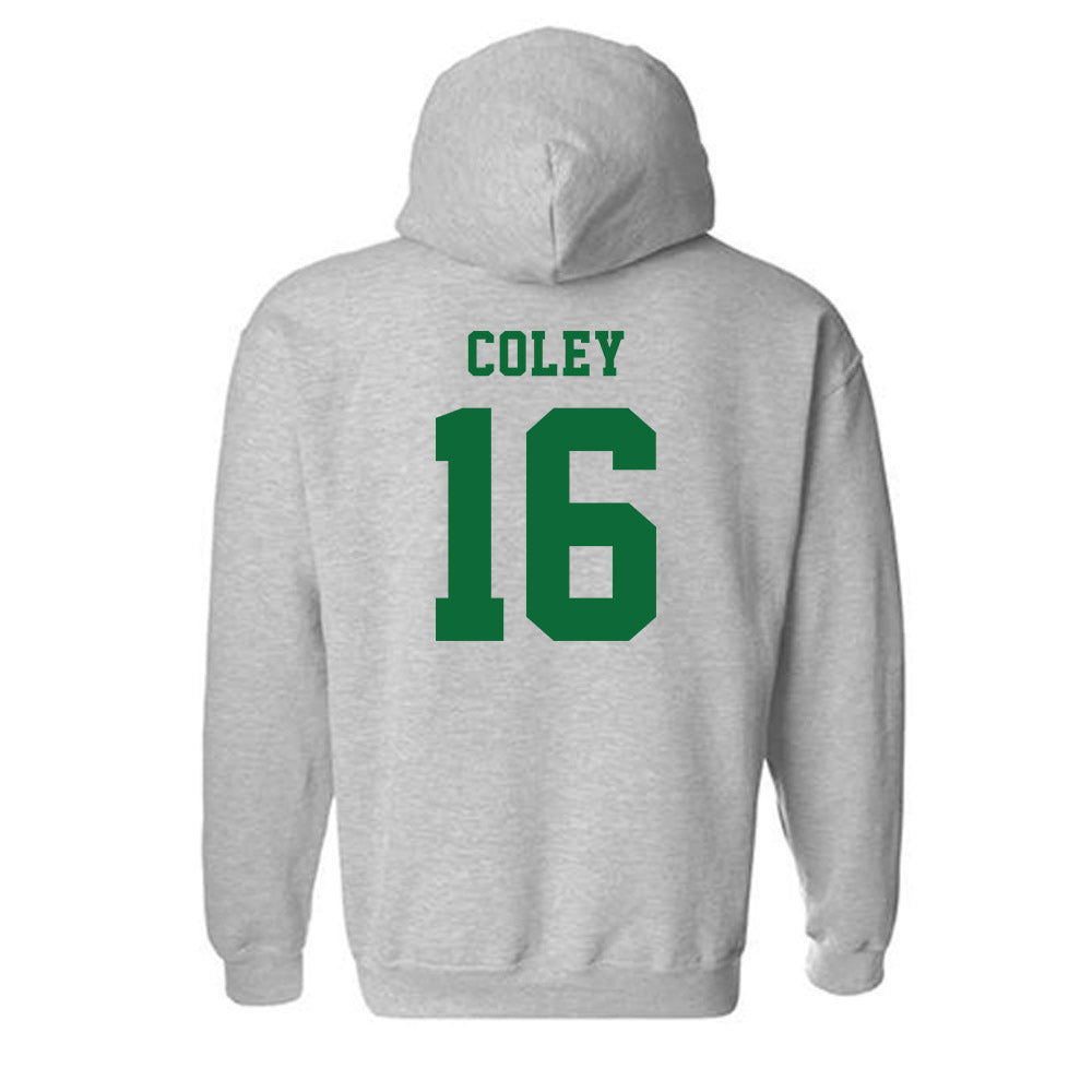 EMich - NCAA Football : Caleb Coley - Classic Shersey Hooded Sweatshirt-1