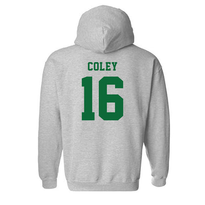 EMich - NCAA Football : Caleb Coley - Classic Shersey Hooded Sweatshirt-1