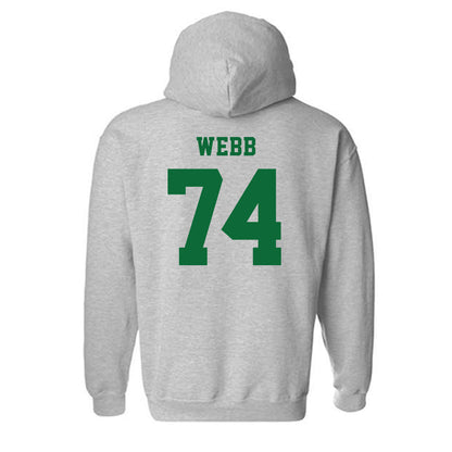 EMich - NCAA Football : Spencer Webb - Classic Shersey Hooded Sweatshirt-1