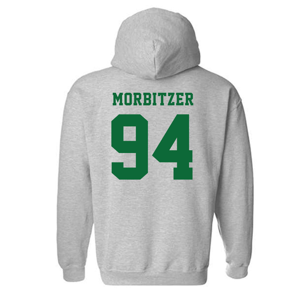 EMich - NCAA Football : Jason Morbitzer - Classic Shersey Hooded Sweatshirt-1