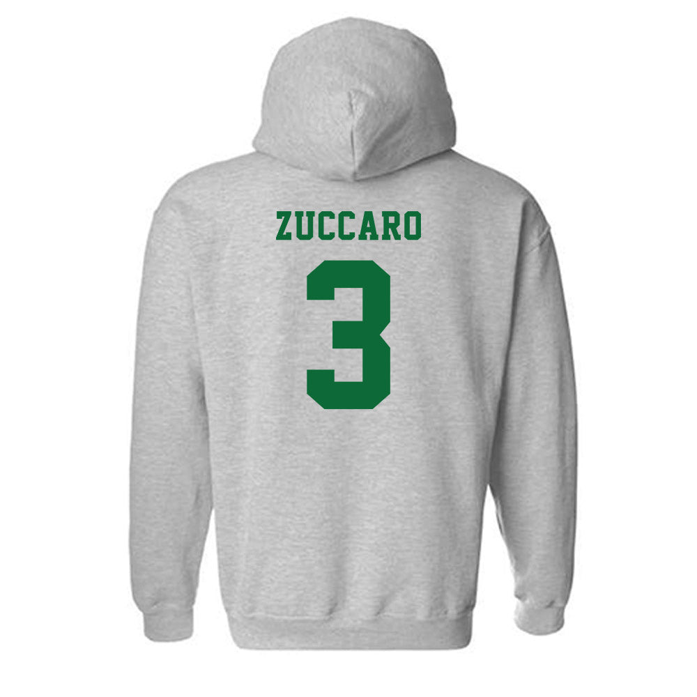 EMich - NCAA Baseball : Giano Zuccaro - Classic Shersey Hooded Sweatshirt-1