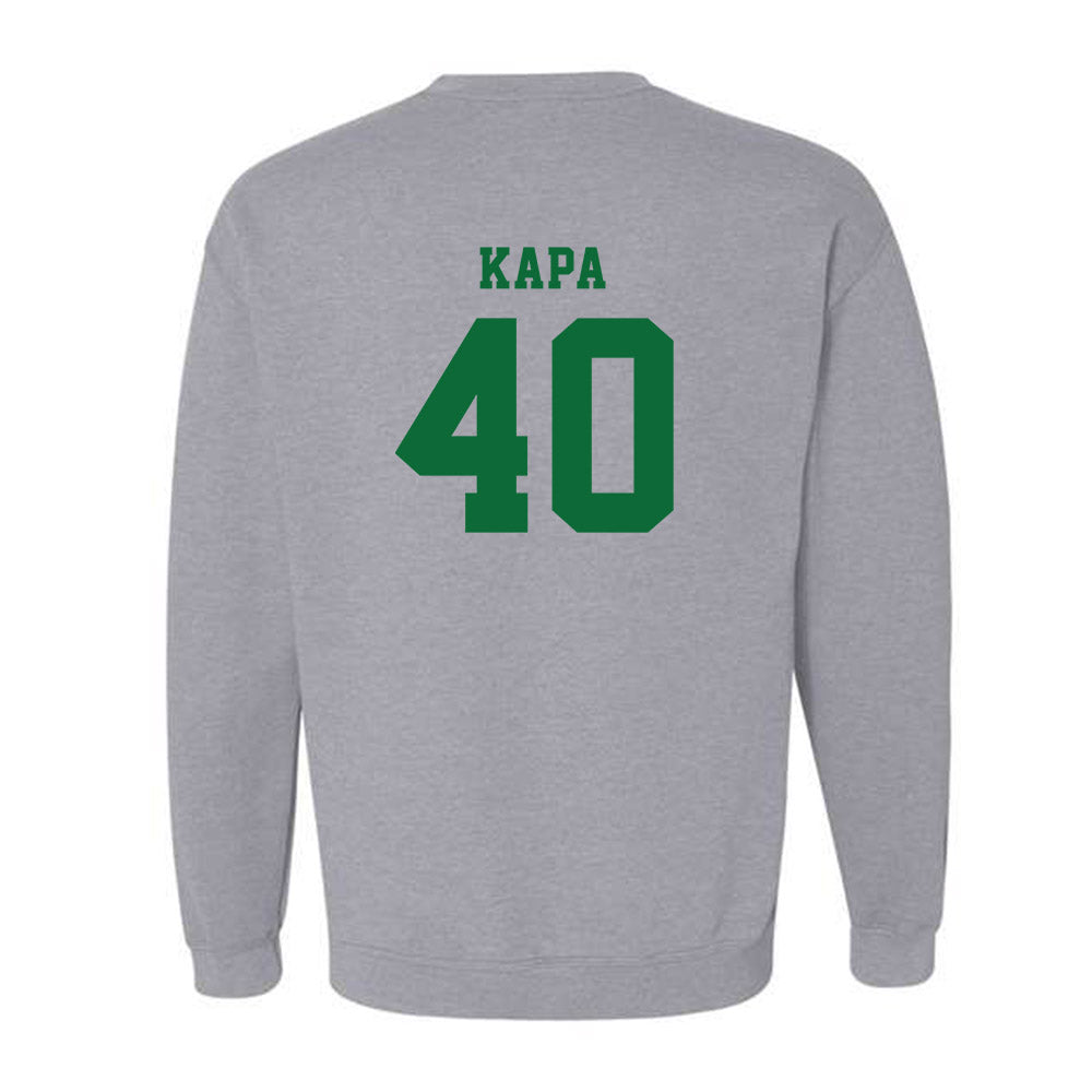 EMich - NCAA Baseball : Tyler Kapa - Classic Shersey Crewneck Sweatshirt-1