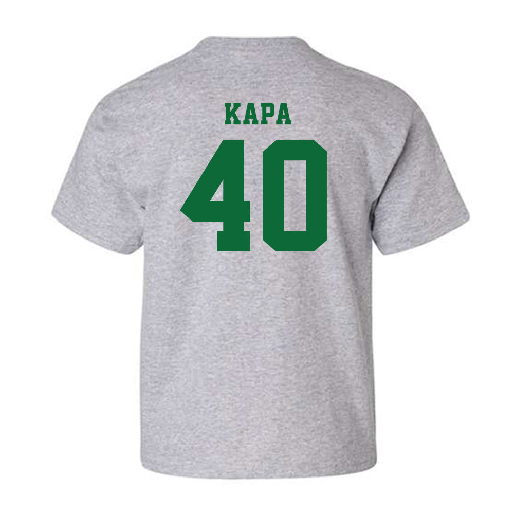 EMich - NCAA Baseball : Tyler Kapa - Classic Shersey Youth T-Shirt-1