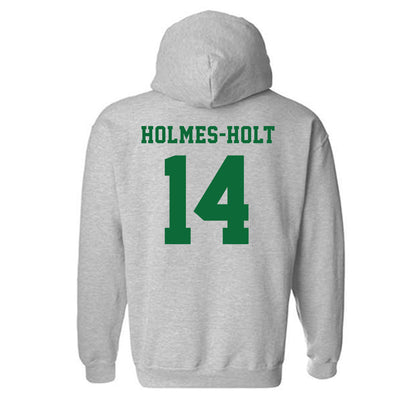 EMich - NCAA Football : Eli Holmes-Holt - Classic Shersey Hooded Sweatshirt-1