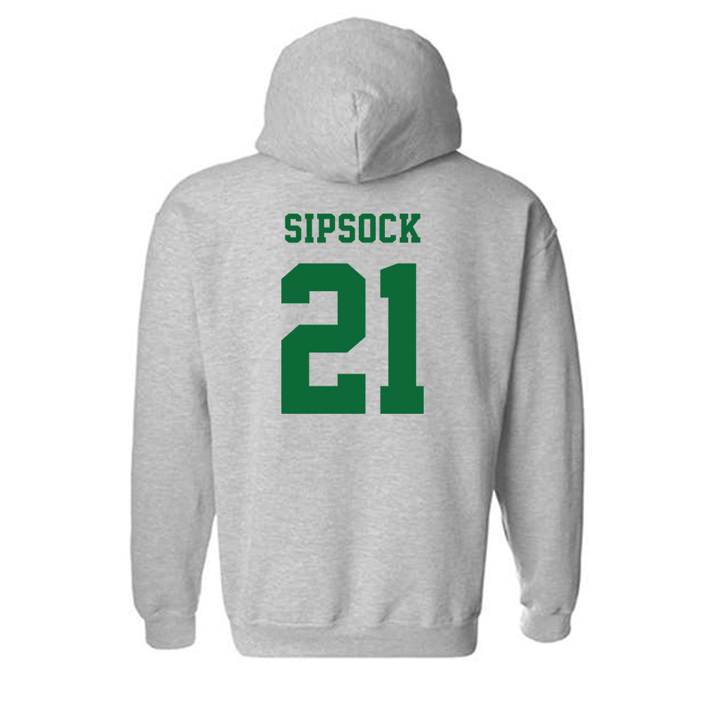 EMich - NCAA Women's Soccer : Olivia Sipsock - Classic Shersey Hooded Sweatshirt-1