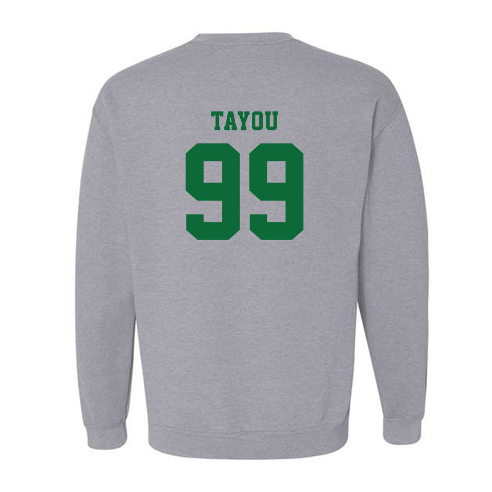 EMich - NCAA Football : Warren-Stevens Tayou - Classic Shersey Crewneck Sweatshirt-1
