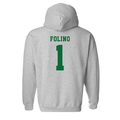 EMich - NCAA Women's Soccer : Nica Folino - Classic Shersey Hooded Sweatshirt-1