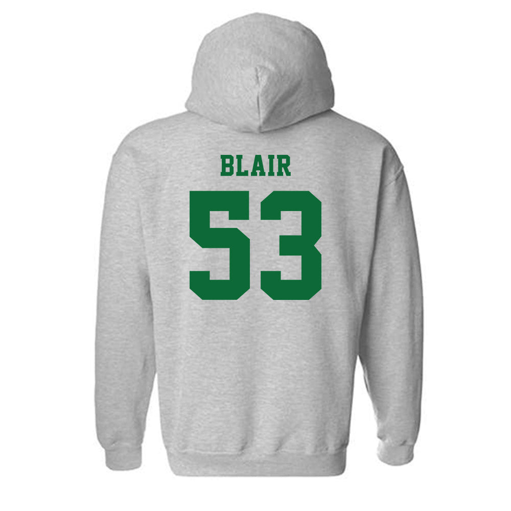 EMich - NCAA Football : Messiah Blair - Classic Shersey Hooded Sweatshirt-1