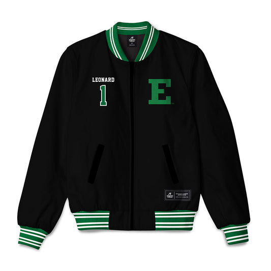 EMich - NCAA Baseball : Jake Leonard - Bomber Jacket-0