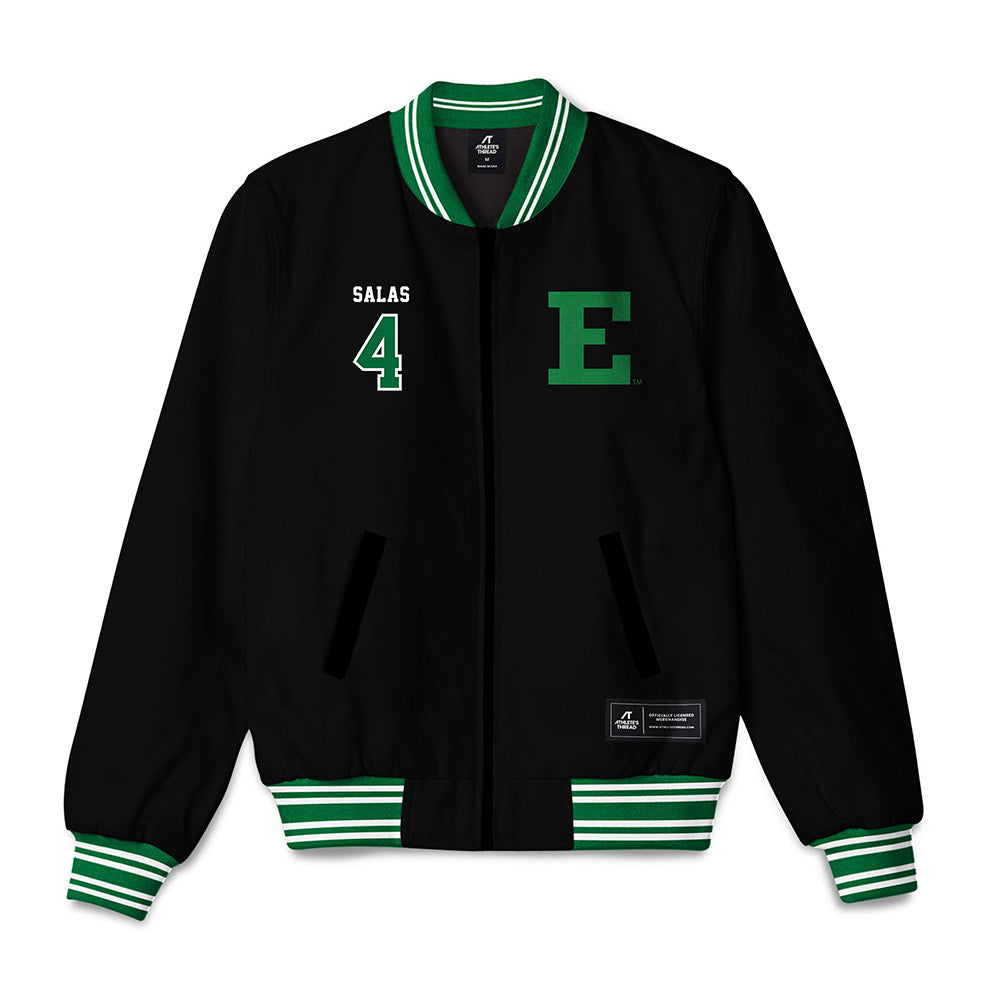 EMich - NCAA Football : Juan Salas - Bomber Jacket-0