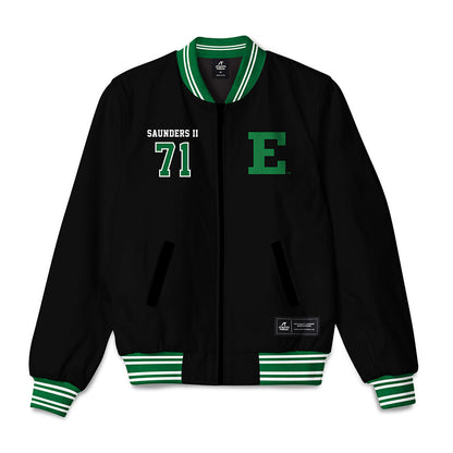 EMich - NCAA Football : Terrance Saunders II - Bomber Jacket-0