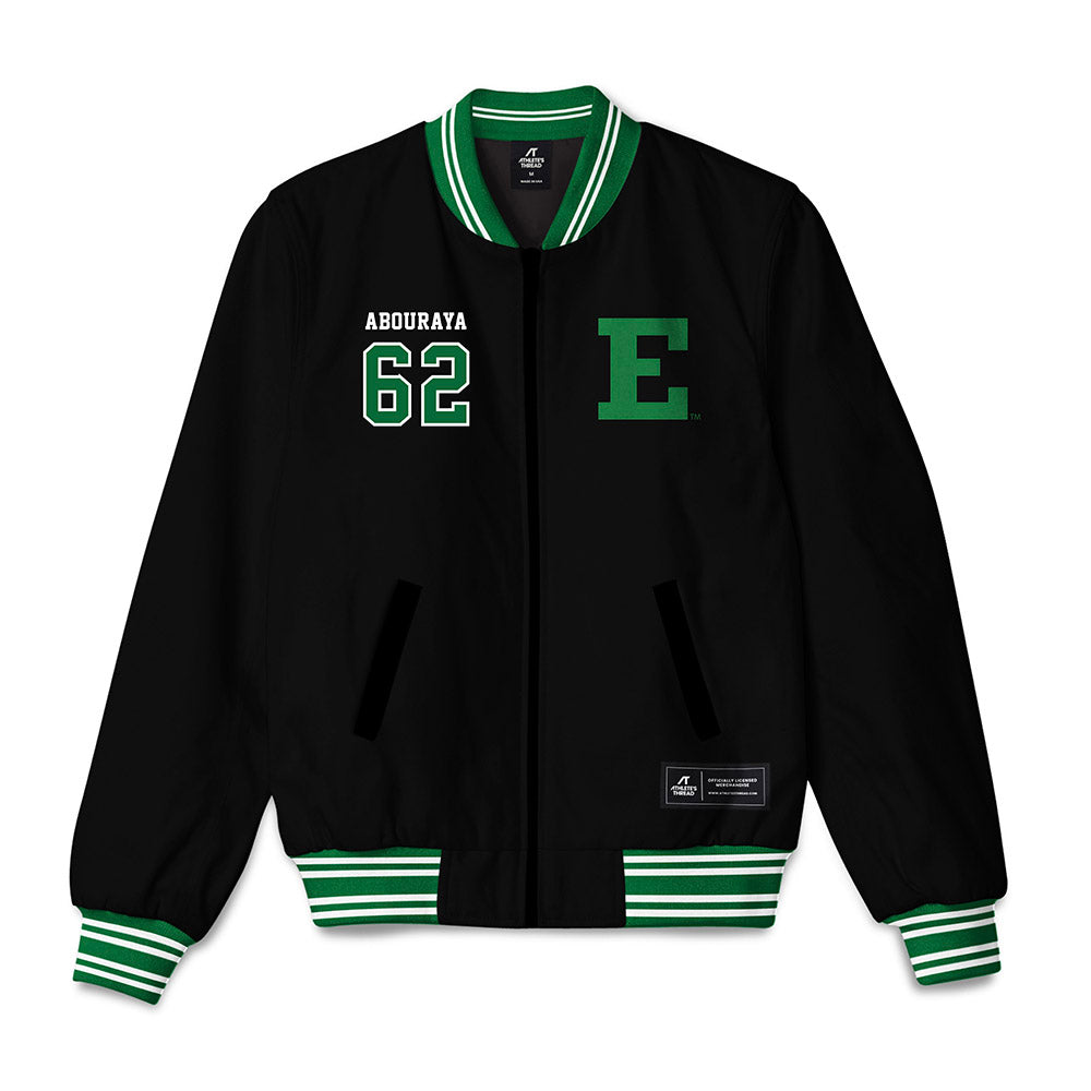 EMich - NCAA Football : Adham Abouraya - Bomber Jacket-0