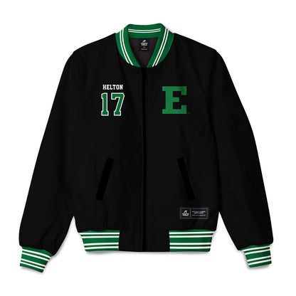EMich - NCAA Women's Lacrosse : Marley Helton - Bomber Jacket-0