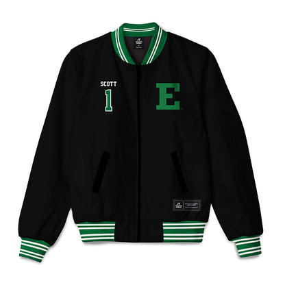 EMich - NCAA Football : Joshua Scott - Bomber Jacket-0