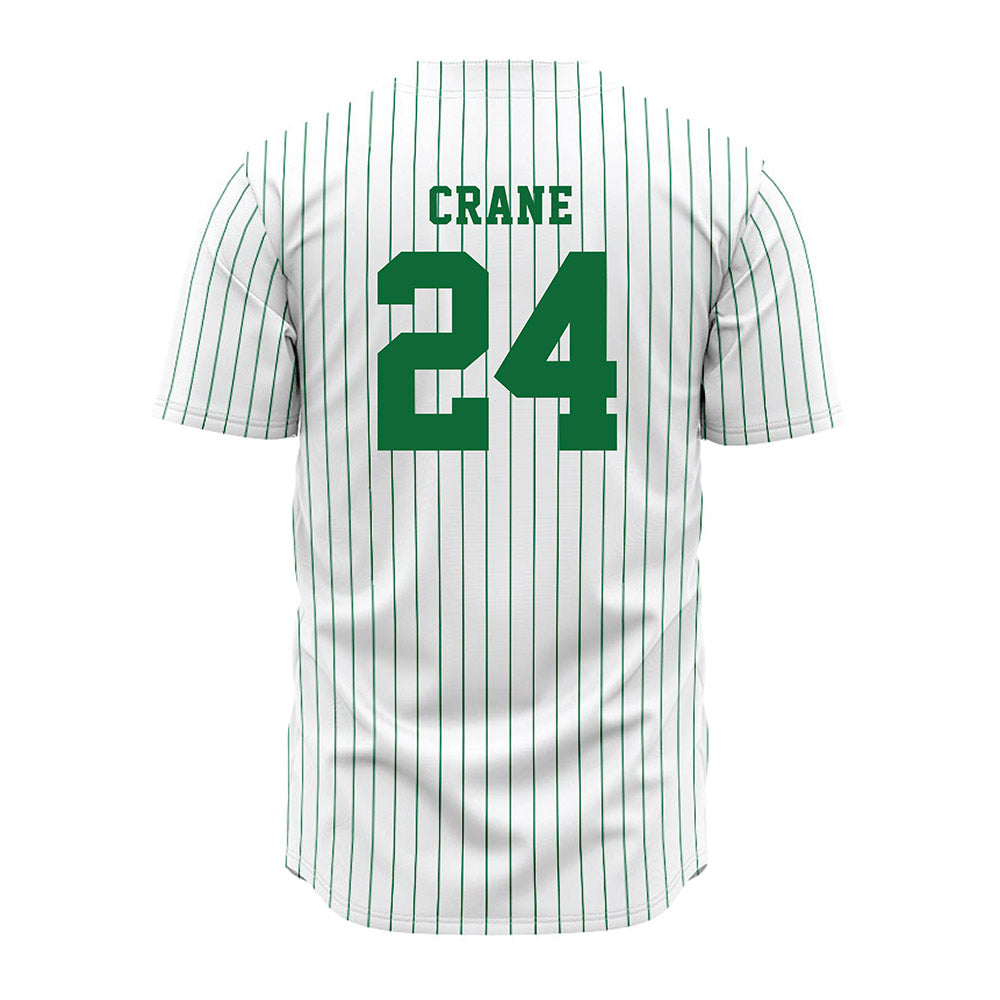 EMich - NCAA Baseball : Tristan Crane - White Jersey-1