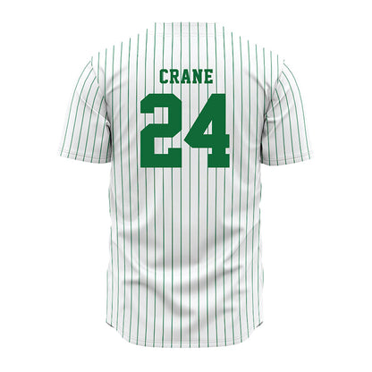 EMich - NCAA Baseball : Tristan Crane - White Jersey-1