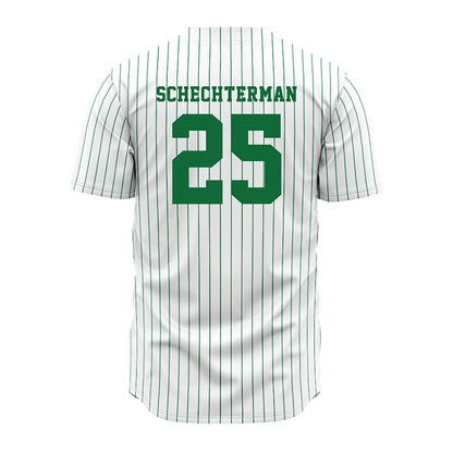 EMich - NCAA Baseball : Ben Schechterman - White Jersey-1