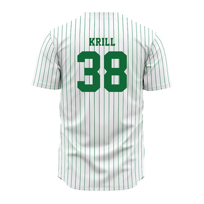 EMich - NCAA Baseball : Kevin Krill - White Jersey-1