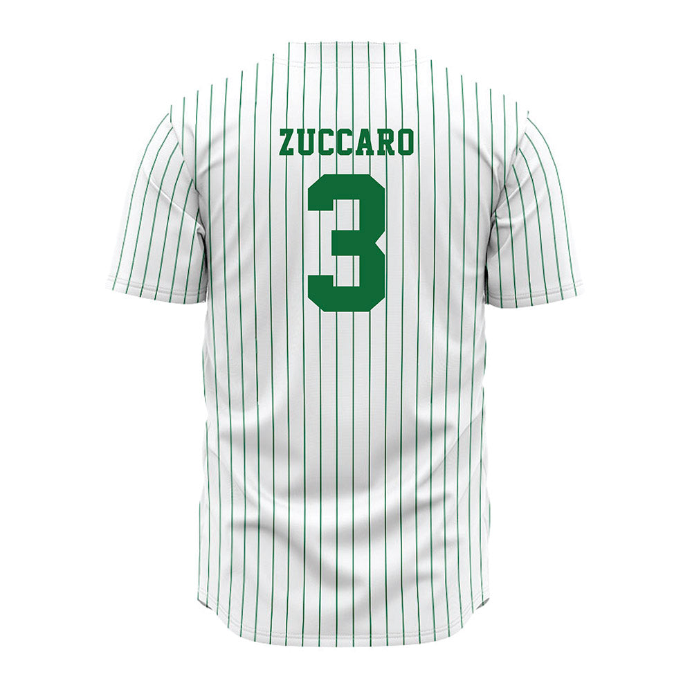 EMich - NCAA Baseball : Giano Zuccaro - White Jersey-1