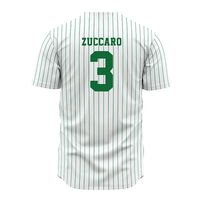 EMich - NCAA Baseball : Giano Zuccaro - White Jersey-1