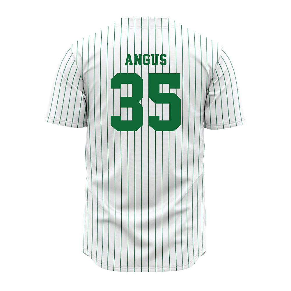 EMich - NCAA Baseball : Jack Angus - White Jersey-1