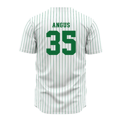 EMich - NCAA Baseball : Jack Angus - White Jersey-1