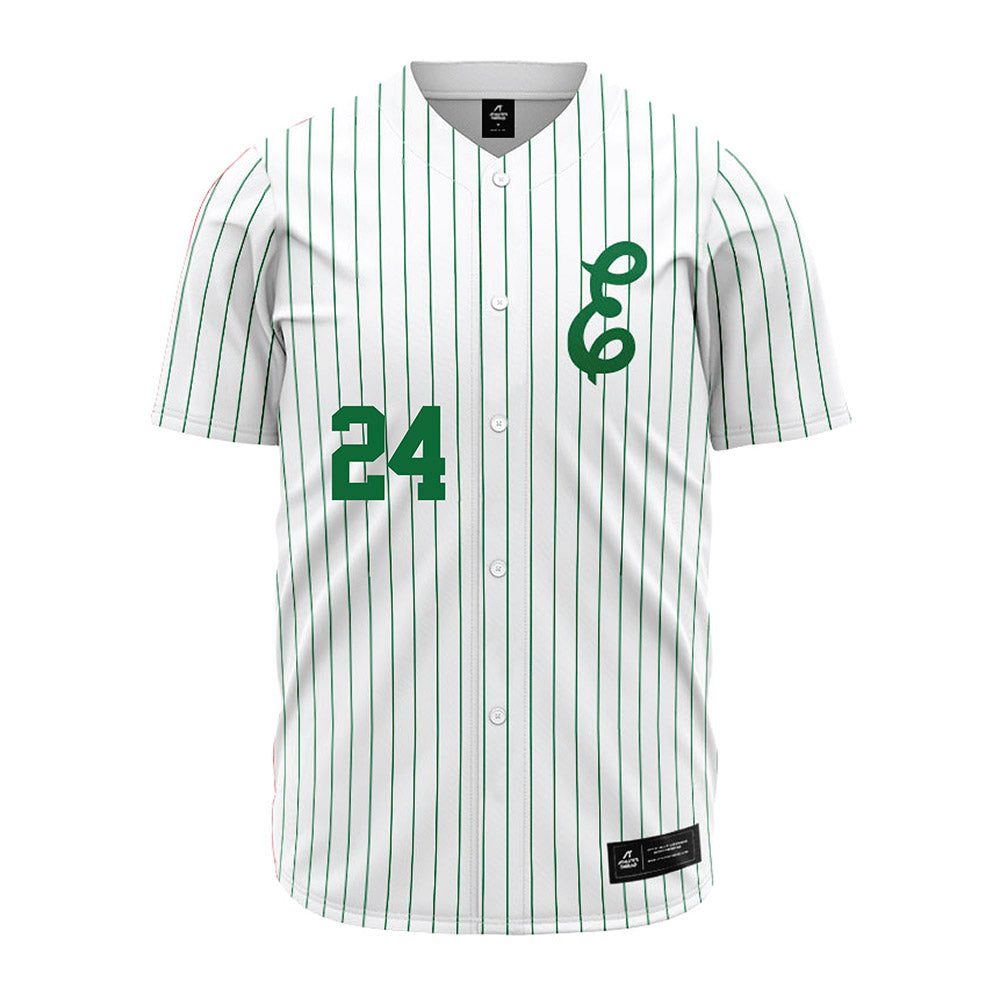 EMich - NCAA Baseball : Tristan Crane - White Jersey-0