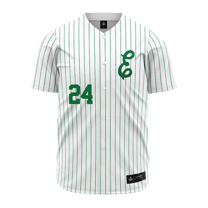 EMich - NCAA Baseball : Tristan Crane - White Jersey-0