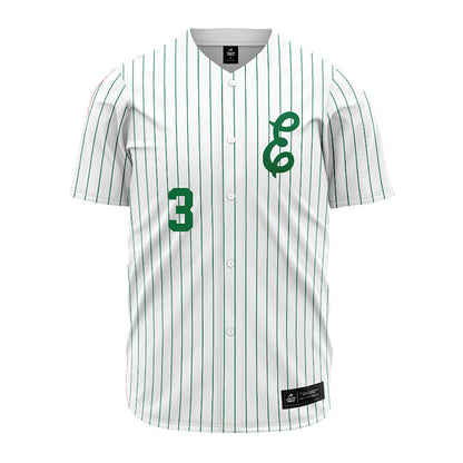 EMich - NCAA Baseball : Giano Zuccaro - White Jersey-0