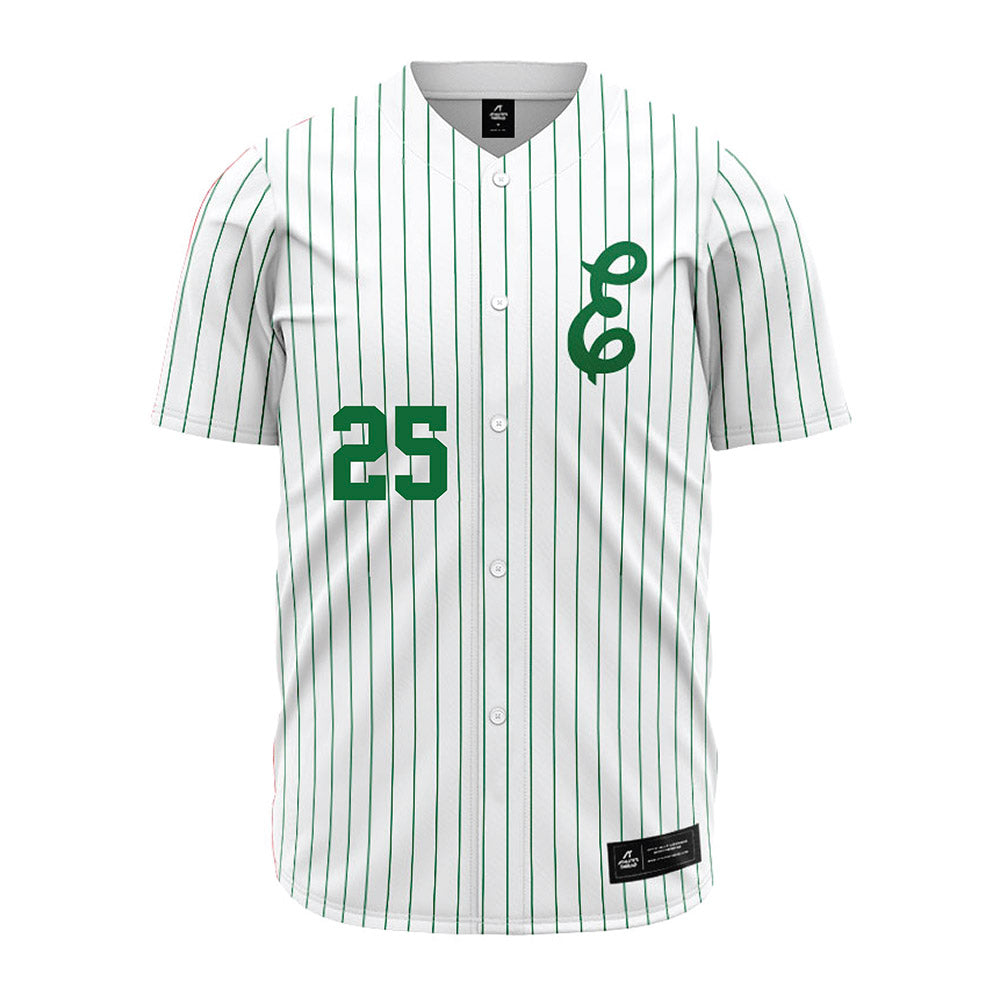 EMich - NCAA Baseball : Ben Schechterman - White Jersey-0