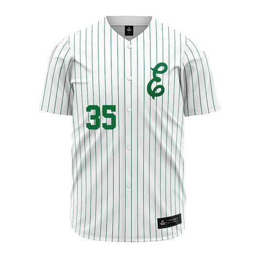 EMich - NCAA Baseball : Ethan LaPointe - White Jersey-0
