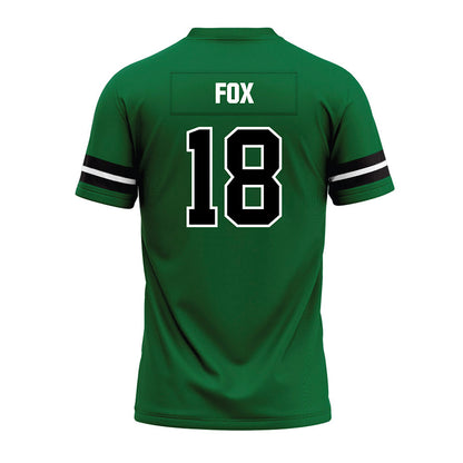 EMich - NCAA Football : Mekhi Fox - Green Premium Football Jersey-1