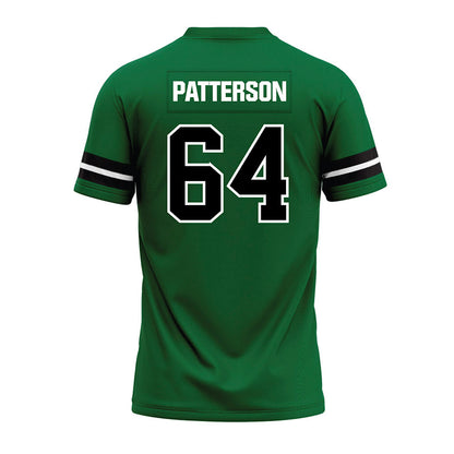 EMich - NCAA Football : Noah Patterson - Green Premium Football Jersey-1