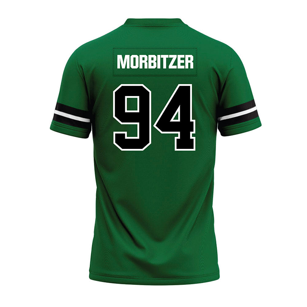 EMich - NCAA Football : Jason Morbitzer - Green Premium Football Jersey-1