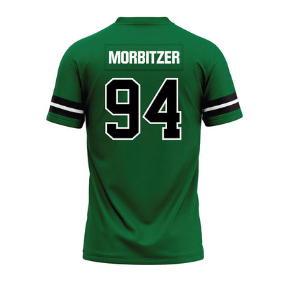 EMich - NCAA Football : Jason Morbitzer - Green Premium Football Jersey-1
