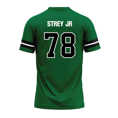 EMich - NCAA Football : Dennis Strey Jr - Green Premium Football Jersey-1