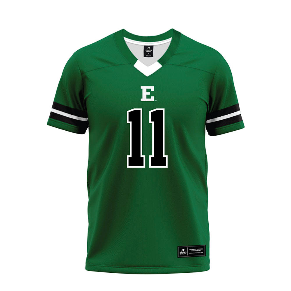 EMich - NCAA Football : Zach Mowchan - Green Premium Football Jersey-0