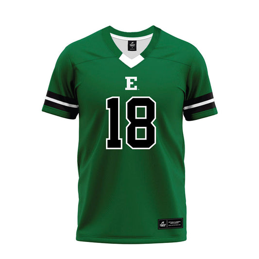 EMich - NCAA Football : Mekhi Fox - Green Premium Football Jersey-0