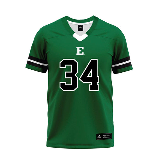 EMich - NCAA Football : Ray Hester - Green Premium Football Jersey-0