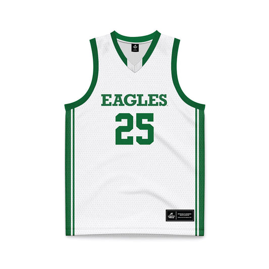 EMich - NCAA Women's Basketball : Sarah Rekowski - White Basketball Jersey-0