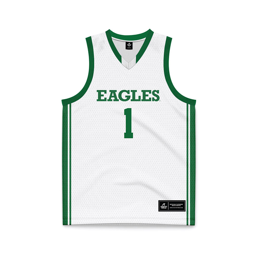 EMich - NCAA Women's Basketball : Alli Zajac - White Basketball Jersey-0