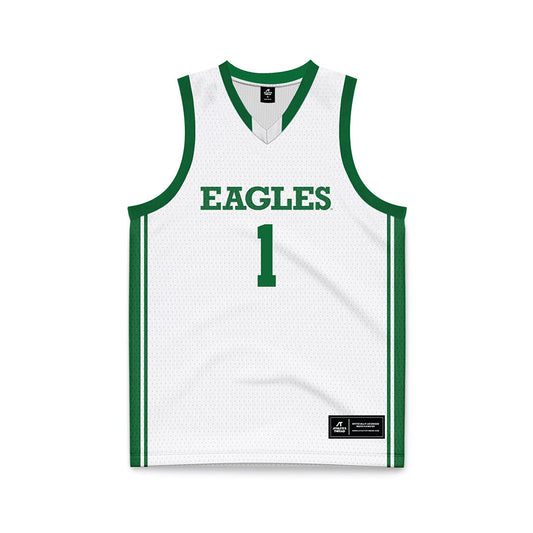 EMich - NCAA Women's Basketball : Alli Zajac - White Basketball Jersey-0