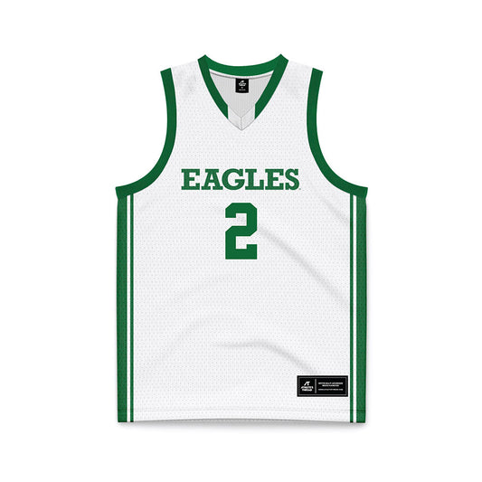 EMich - NCAA Women's Basketball : Ruby Brannon - White Basketball Jersey-0