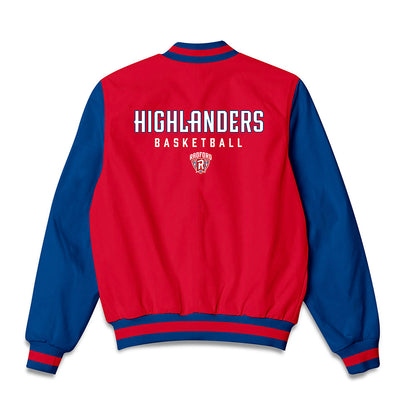 Radford - NCAA Men's Basketball : Lamariyon Jordan - Bomber Jacket-1