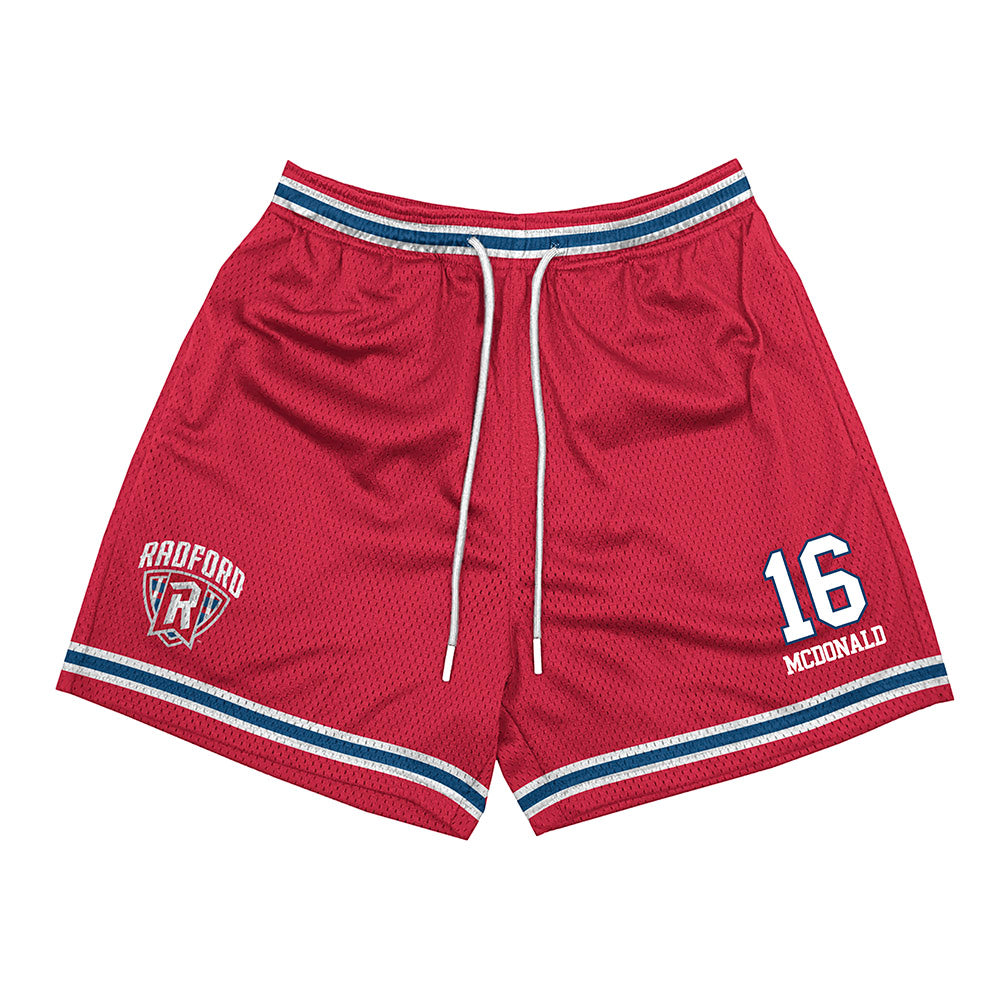 Radford - NCAA Baseball : Jack McDonald - Shorts-0