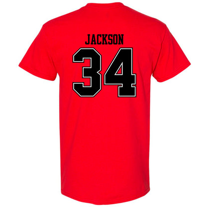 Valdosta State - NCAA Baseball : Trey Jackson - Classic Shersey T-Shirt-1