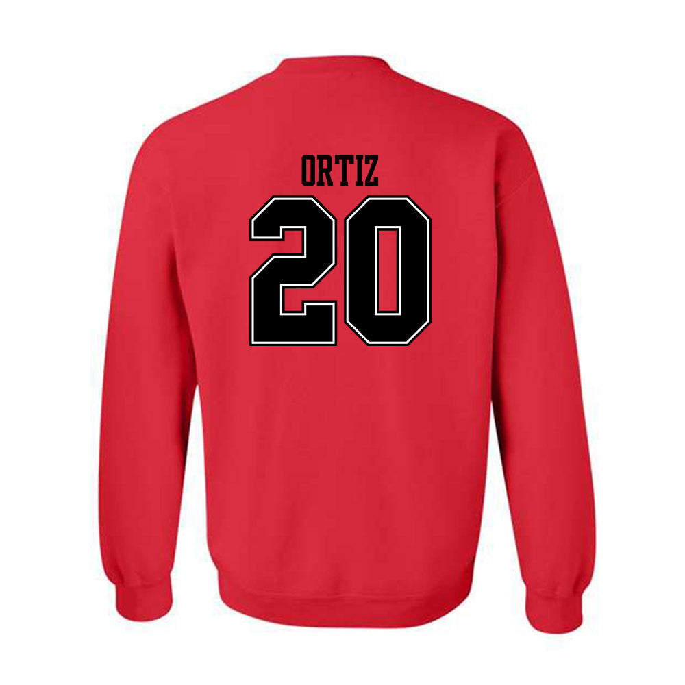 Valdosta State - NCAA Baseball : Raynel Ortiz - Classic Shersey Crewneck Sweatshirt-1